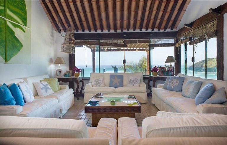 Maison de vacances avec vue sur la mer à Búzios, RJ