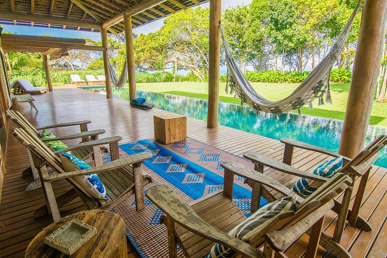 Location de villa de luxe à Trancoso, Bahia