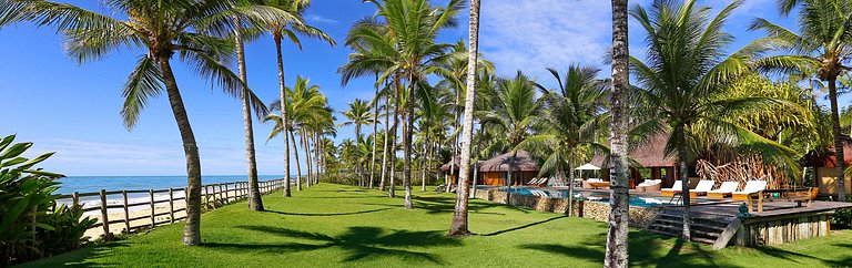 Ferienhaus direkt am Meer in Trancoso, Bahia