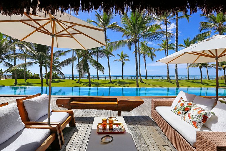 Maison de vacances front de mer à Trancoso, Bahia