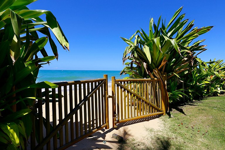 Affitto stagionale casa fronte mare a Trancoso, Bahia