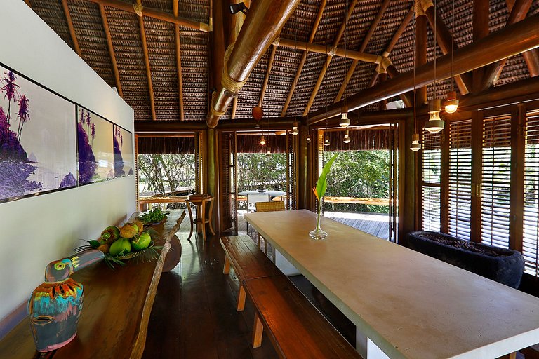 Ferienhaus direkt am Meer in Trancoso, Bahia