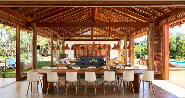Maison de luxe saisonnière à Trancoso, Bahia