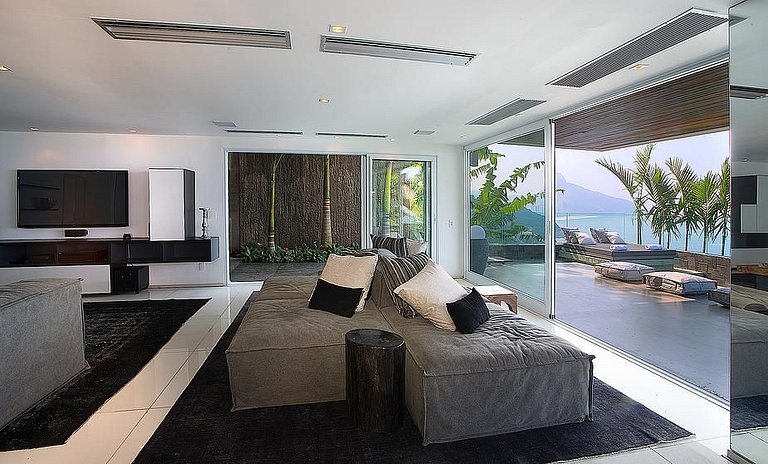 Villa de vacances avec vue sur la mer à Joá, Rio de Janeiro
