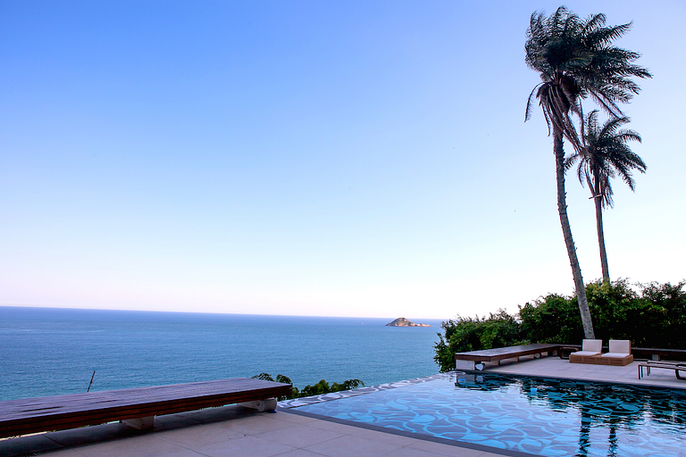 Ferienvilla mit Meerblick, São Conrado, Rio de Janeiro