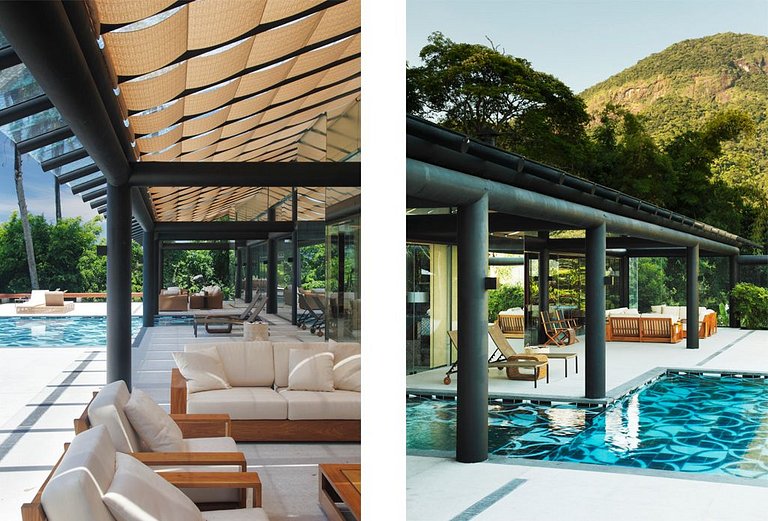 Villa vacanze vista mare São Conrado Rio de Janeiro