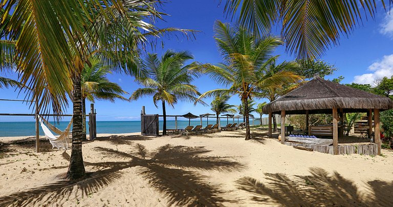 Luxus-Ferienhaus am Strand in Trancoso, Bahia