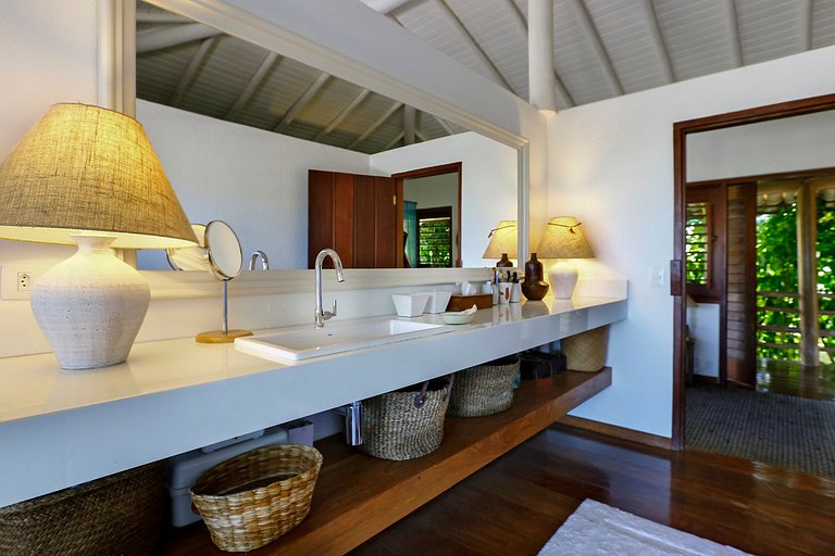 Luxus-Ferienhaus am Strand in Trancoso, Bahia