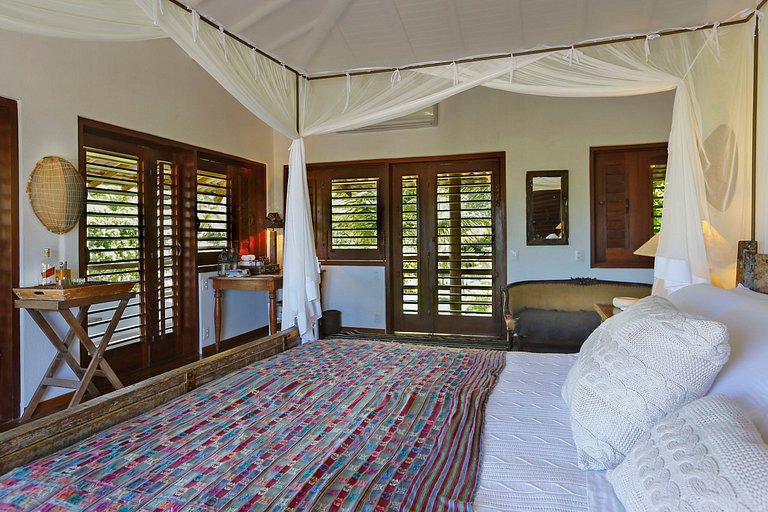 Casa vacanze di lusso sulla spiaggia a Trancoso, Bahia