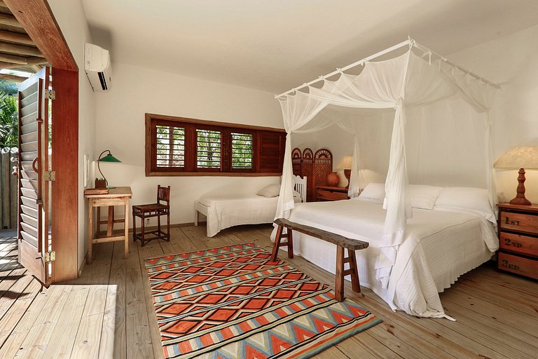 Luxus-Ferienhaus am Strand in Trancoso, Bahia