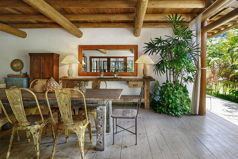 Luxus-Ferienhaus am Strand in Trancoso, Bahia