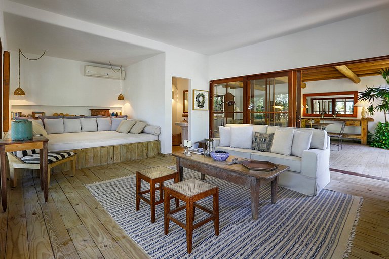 Luxus-Ferienhaus am Strand in Trancoso, Bahia