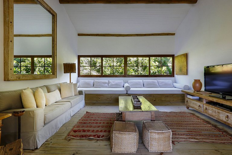 Casa vacanze di lusso sulla spiaggia a Trancoso, Bahia