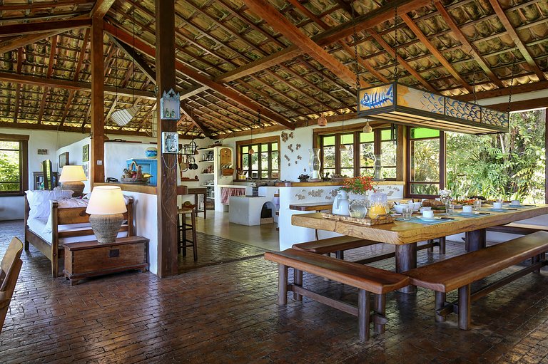 Maison de vacances avec vue sur la mer - Praia do Espelho