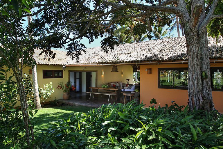 Ferienhaus mit Meerblick – Praia do Espelho, Bahia