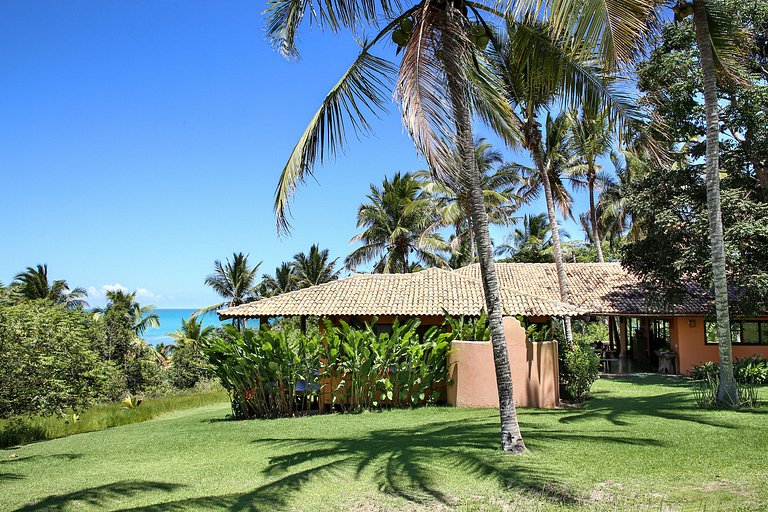 Ferienhaus mit Meerblick – Praia do Espelho, Bahia
