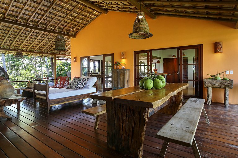 Maison de vacances avec vue sur la mer , Bahia