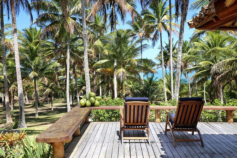 Vacation Rental Villa in Praia do Espelho Bahia