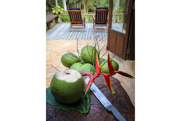 Vacation Rental Villa in Praia do Espelho Bahia