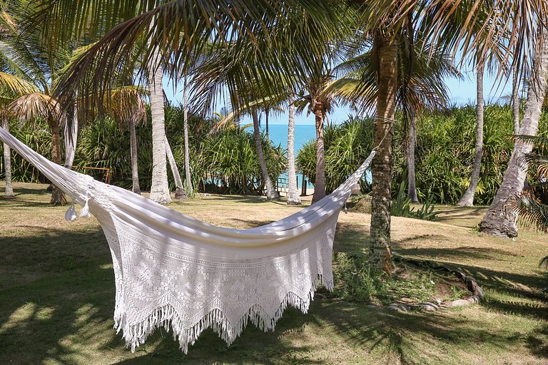 Ferienhausvermietung am Strand Praia do Espelho, Bahia