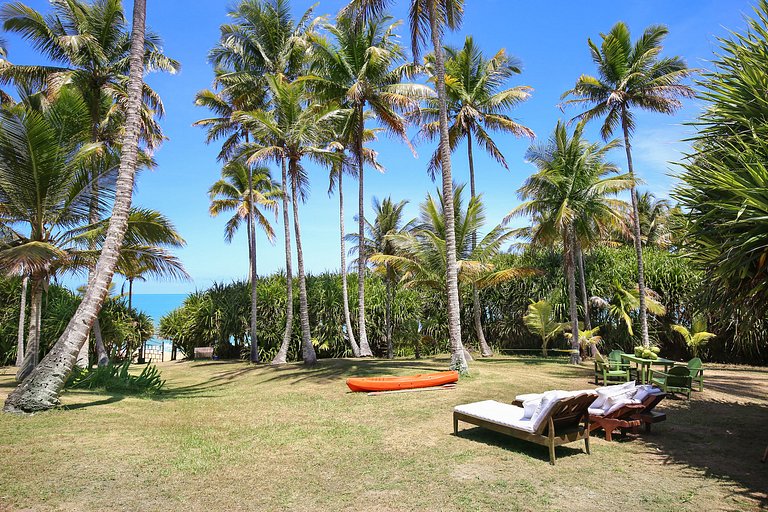 Ferienhausvermietung am Strand Praia do Espelho, Bahia
