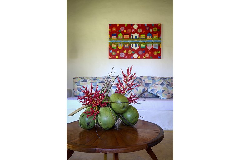 Luxus-Ferienhaus am Praia do Espelho, Bahia