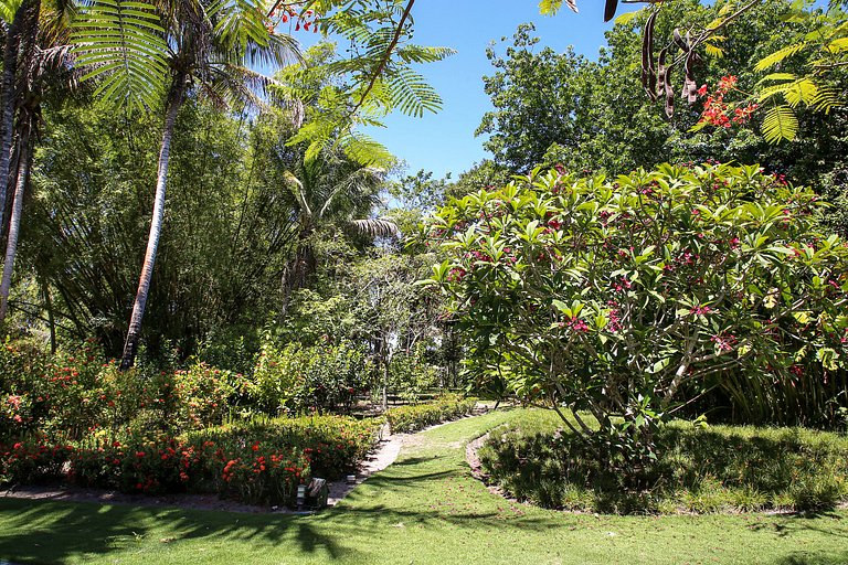 Ferienhaus mit Meerblick am Praia do Espelho, Bahia