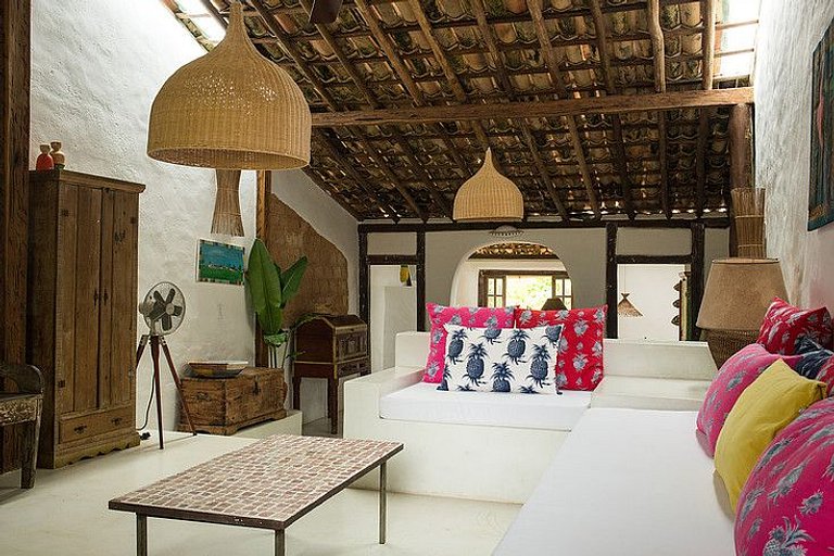 Casa in affitto con vista mare nel Quadrado di Trancoso