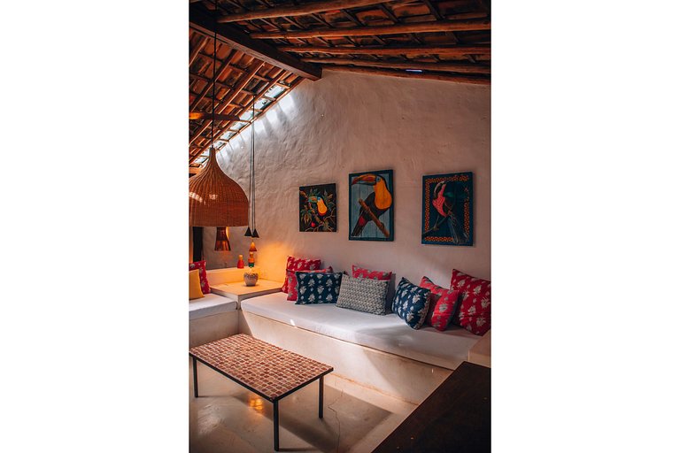 Casa in affitto con vista mare nel Quadrado di Trancoso