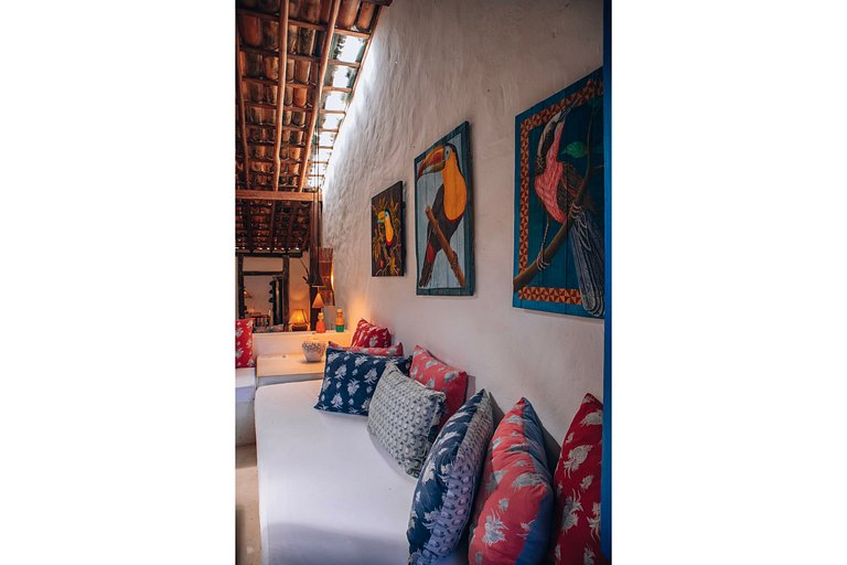 Maison à louer avec vue sur la mer, Quadrado, Trancoso