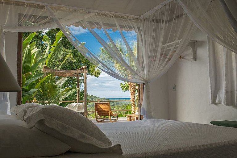 Casa in affitto con vista mare nel Quadrado di Trancoso