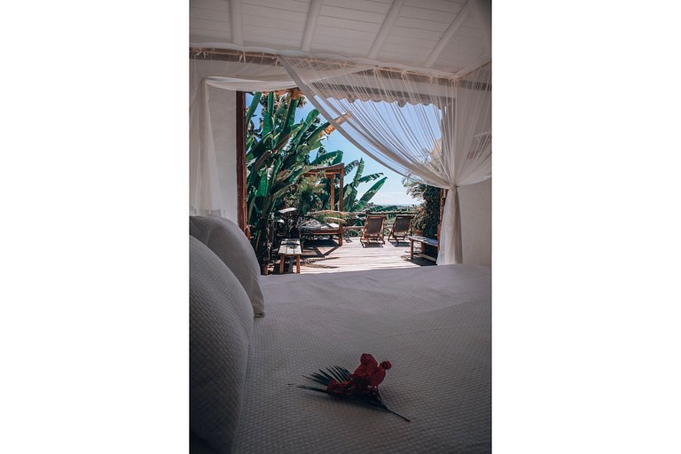 Casa in affitto con vista mare nel Quadrado di Trancoso
