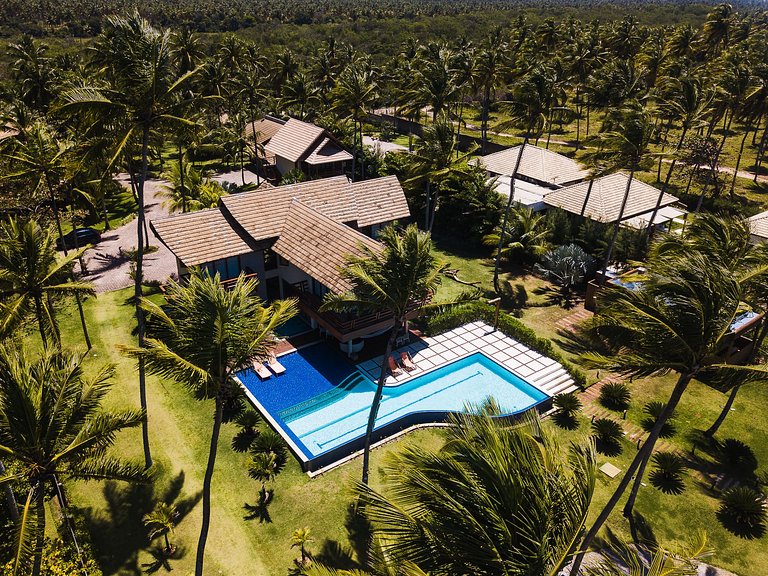 Luxus-Ferienhaus am Strand von Mamucabinhas, Pernambuco