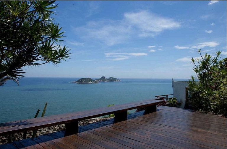 Ferienhaus in Joá mit Meerblick, Rio de Janeiro