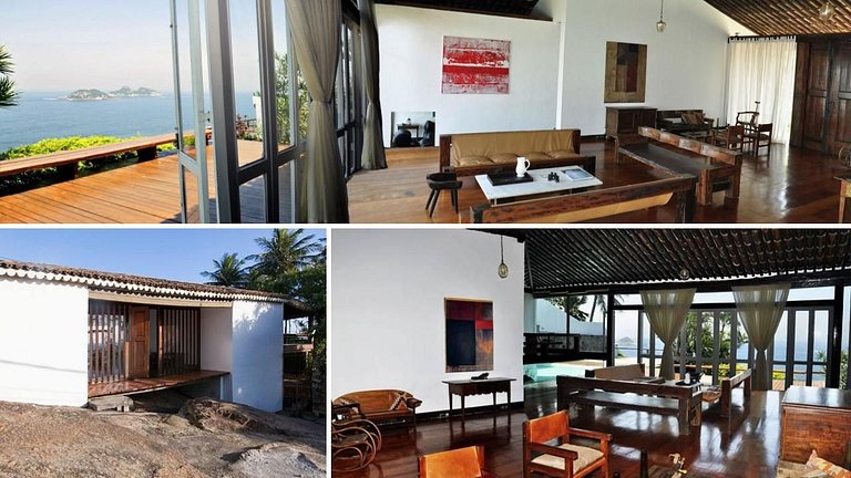 Maison de vacances à Joá avec vue sur la mer, Rio de Janeiro