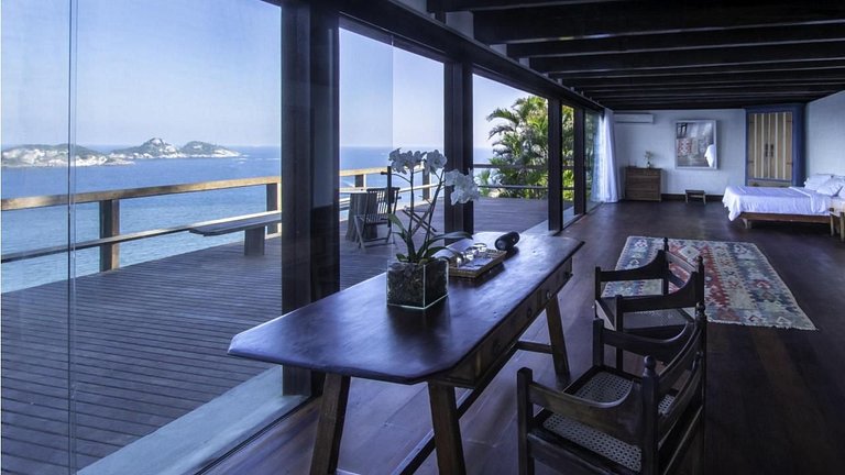 Maison de vacances à Joá avec vue sur la mer, Rio de Janeiro