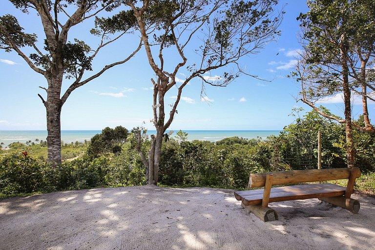 Luxus-Ferienhaus direkt am Meer in Trancoso, Bahia