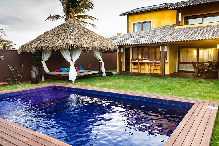 Vacation Rental Villa in Praia Guajiru Ceara Brazil