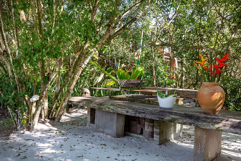 Luxus-Ferienvermietung am Strand in Trancoso, Bahia