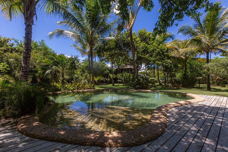 Casa vacanze di lusso sulla spiaggia a Trancoso, Bahia