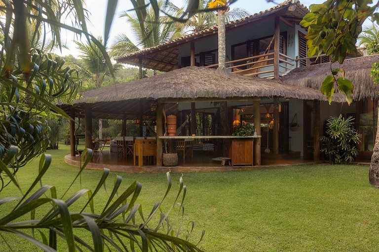 Casa vacanze di lusso sulla spiaggia a Trancoso, Bahia