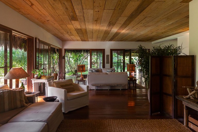 Casa vacanze di lusso sulla spiaggia a Trancoso, Bahia