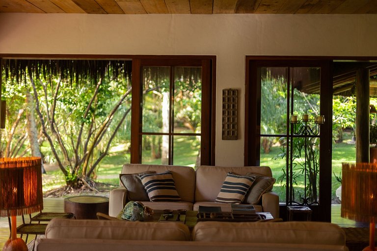 Casa vacanze di lusso sulla spiaggia a Trancoso, Bahia