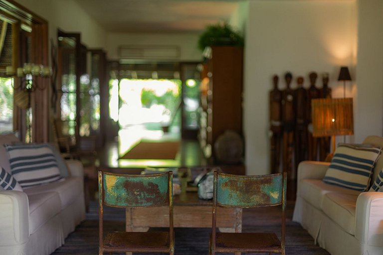 Luxus-Ferienhaus am Strand in Trancoso, Bahia