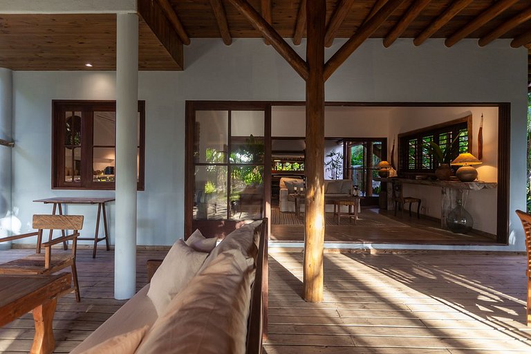 Casa vacanze di lusso sulla spiaggia a Trancoso, Bahia
