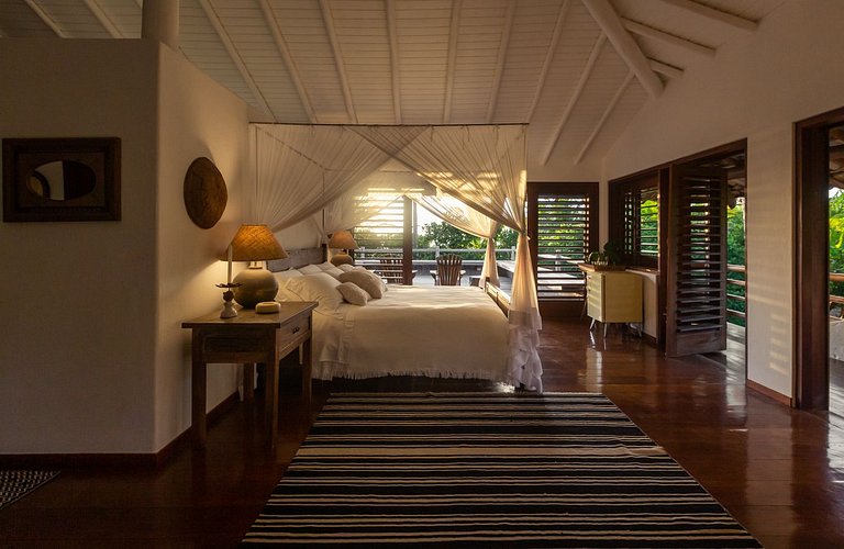 Luxus-Ferienhaus am Strand in Trancoso, Bahia
