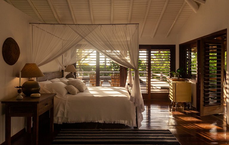 Casa vacanze di lusso sulla spiaggia a Trancoso, Bahia