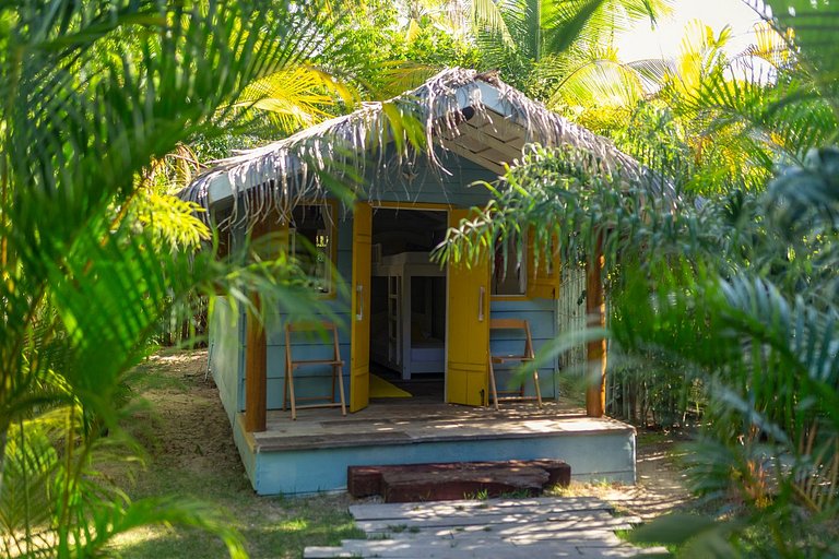 Luxus-Ferienhaus am Strand in Trancoso, Bahia
