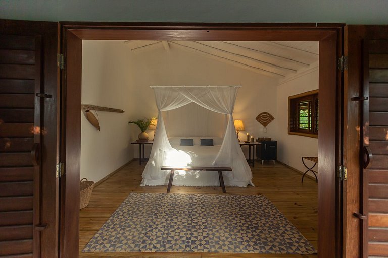 Luxus-Ferienhaus am Strand in Trancoso, Bahia