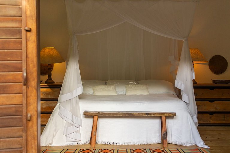 Luxus-Ferienhaus am Strand in Trancoso, Bahia